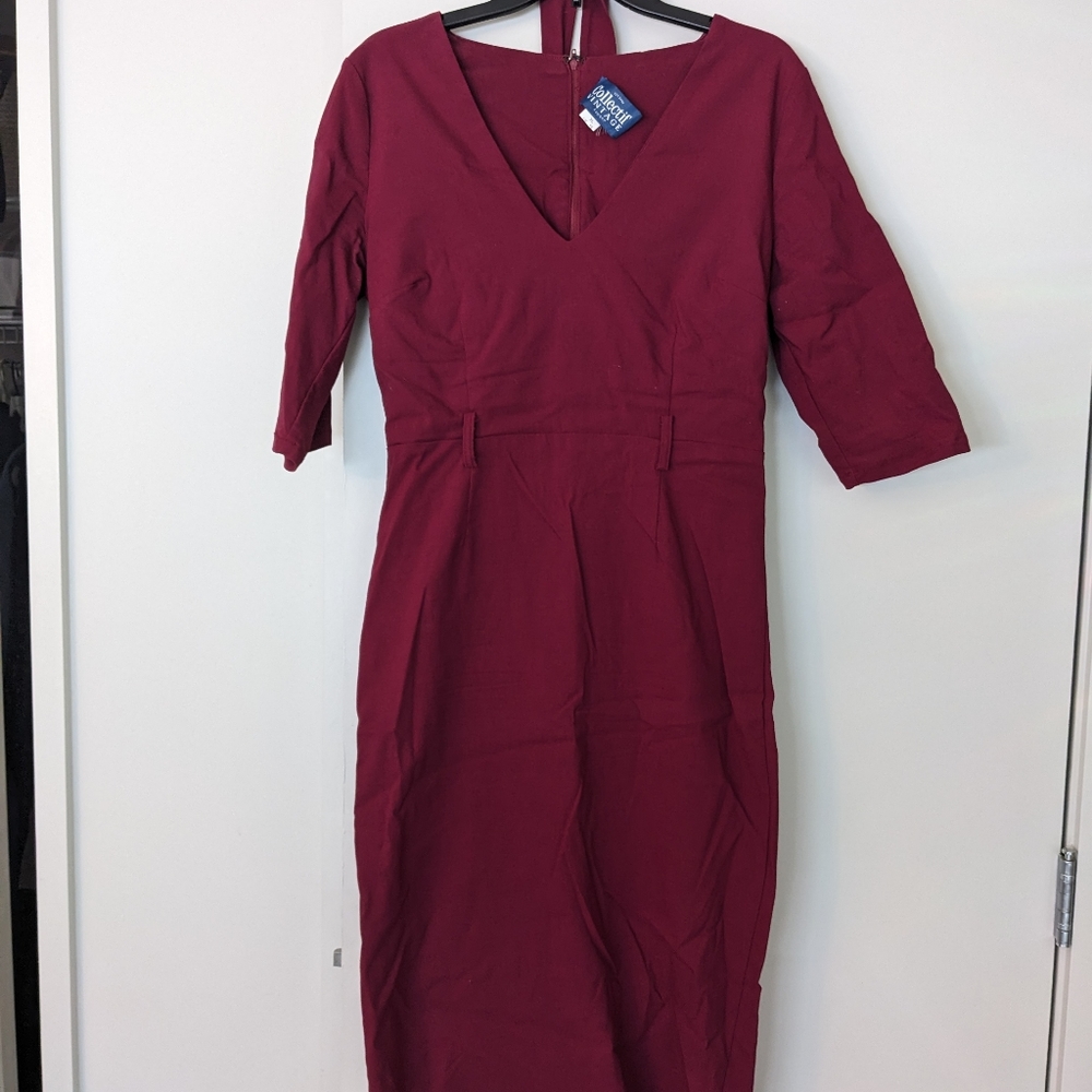 Collectif Vintage Pencil Skirt Dress